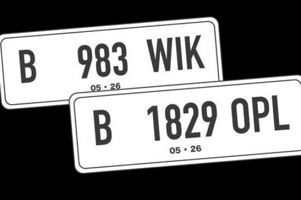 Segini Biaya Custom Plat Nomor dan Caranya, Ternyata Murah!